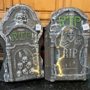 Halloween tombstones(2 packages)